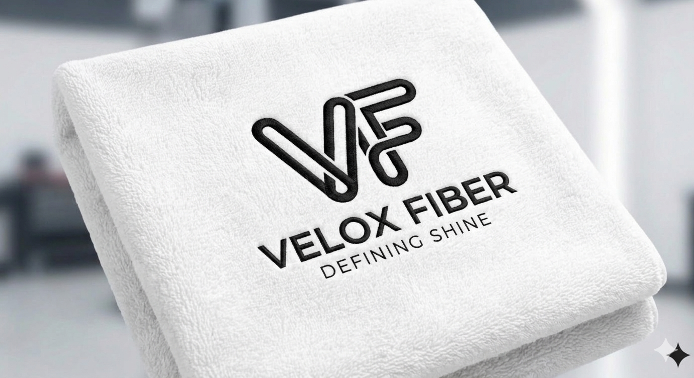 Recznik Do Auta VeloxFiber - Bialy